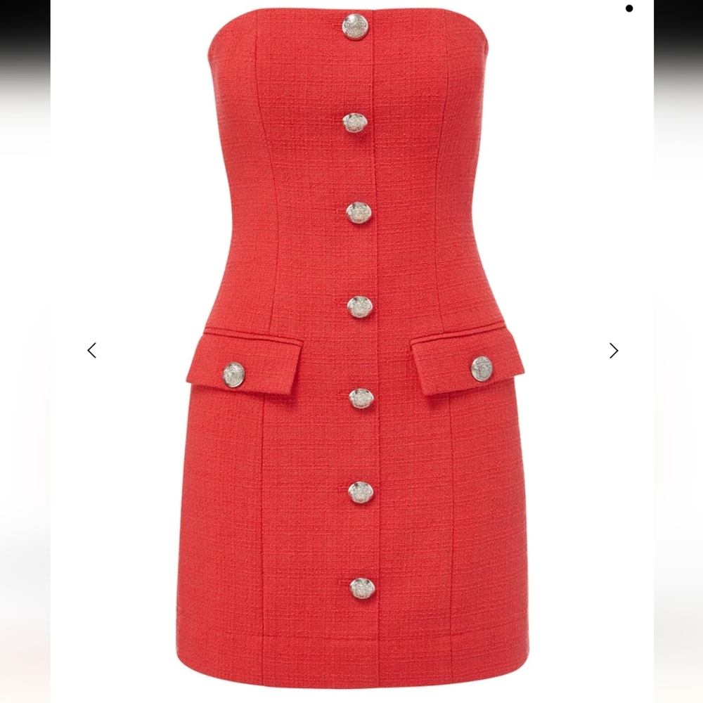 Veronica Beard Aster Tweed Minidress